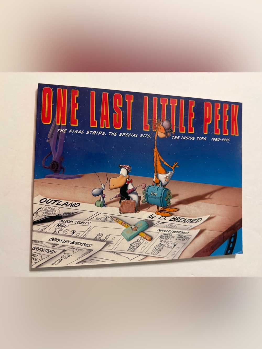 One Last Little Peek:1980-1995 BY BERKELEY BREATHED Comic Strip 📖